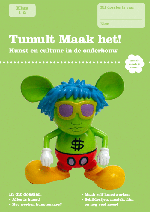 Tumult Maak het! Kunst en cultuur voor 1/2 vmbo/havo/vwo