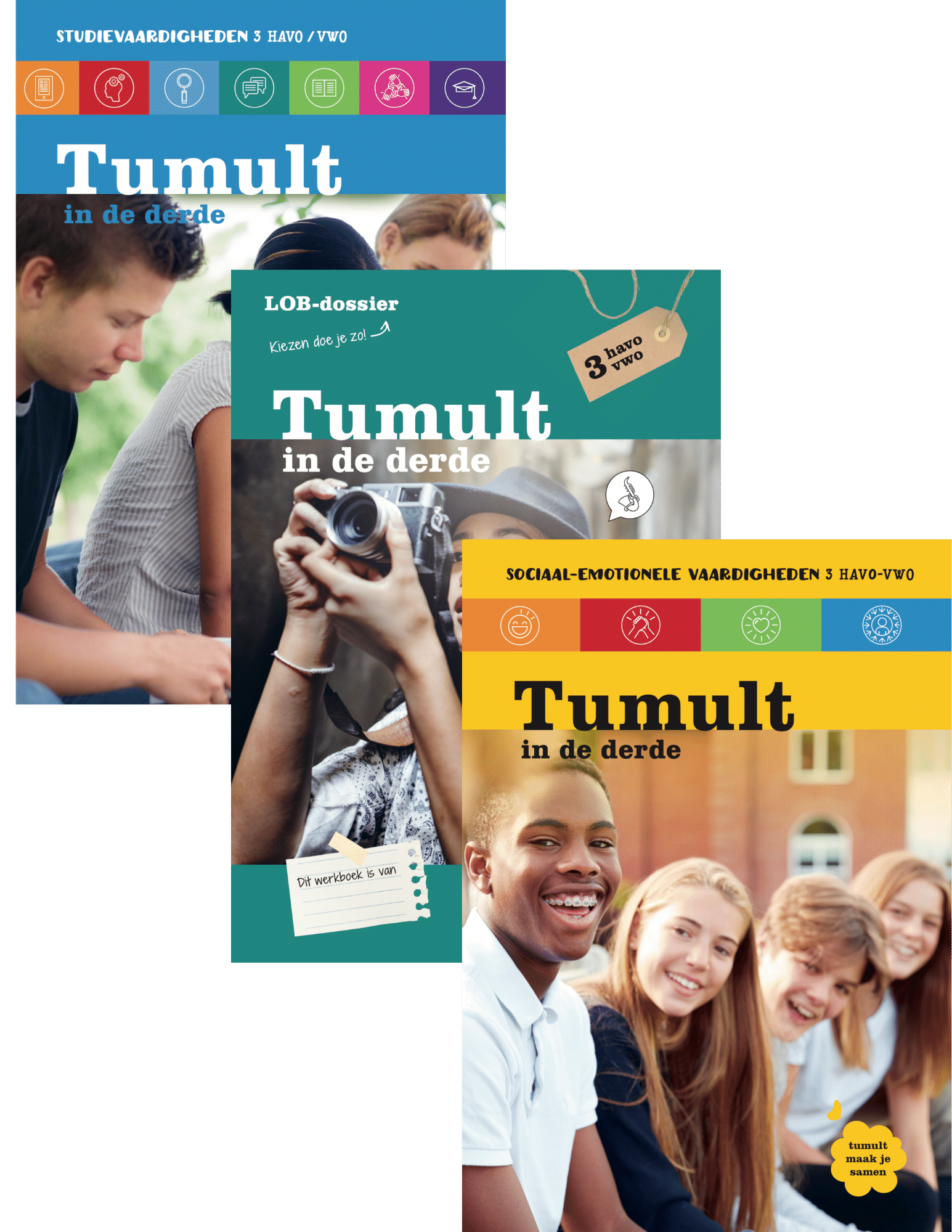 Tumult Studie- en sociaal-emotionele vaardigheden en LOB voor 3 havo/vwo