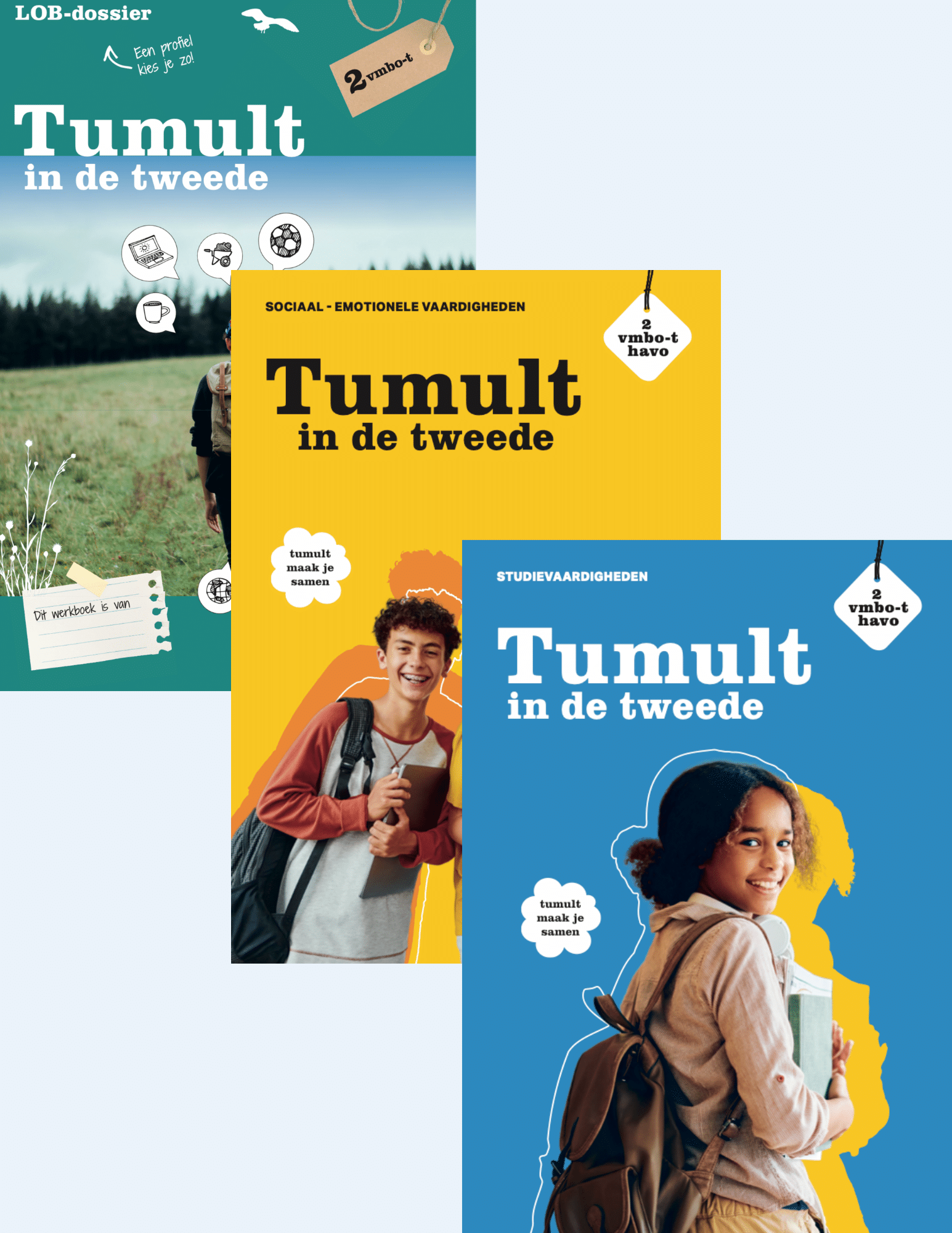 Tumult Studie- en sociaal-emotionele vaardigheden en LOB voor 2 vmbo-t (Vernieuwd)